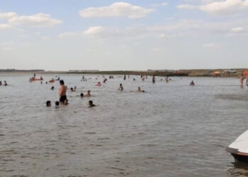 Laguna Sauce Grande en el partido de Monte Hermoso