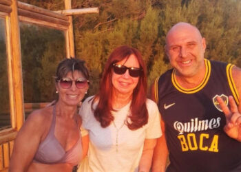 Cristina Fernández en Monte Hermoso. Difunden imágenes de su estadía en Balneario Sauce Grande