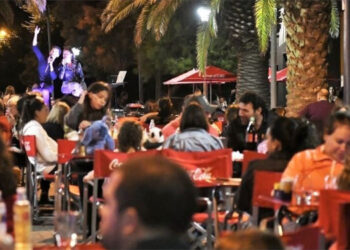 Actividades en Monte Hermoso peatonal