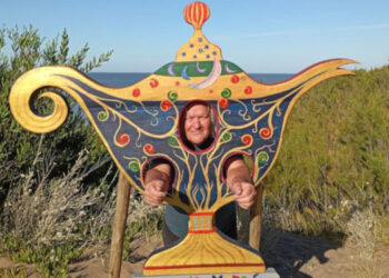 Paseo vecinal Aladino en Sauce Grande