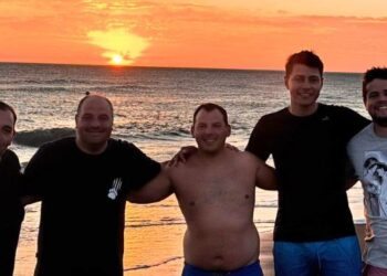 Sacerdotes veraneando en Monte Hermoso