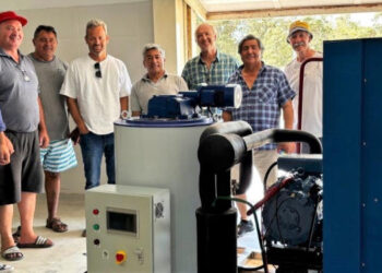 La Cámara de Pescadores Artesanales cuenta con una fabricadora de hielo clave para mejorar la actividad en Monte Hermoso