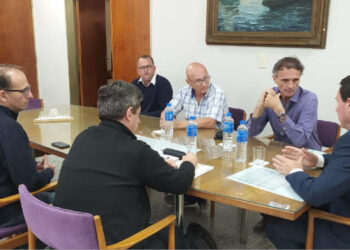 Chalde recibió a Katopodis en Dorrego