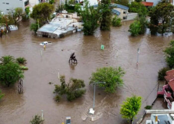 Inundaciones en Bahía Blanca 7 de marzo