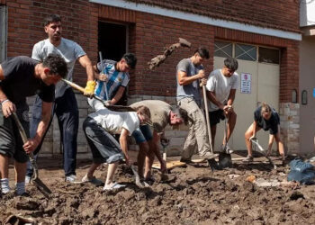 Solidaridad tras las inundaciones en Bahía Blanca