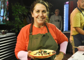 Narda Lepes en la cuarta edición de Monte Sabores