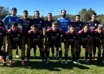 Plantel del SUPA segunda fecha de la Liga de Dorrego