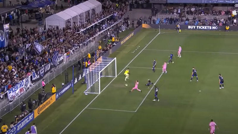 Asistencia de Baltasar Rodríguez en el Inter Miami