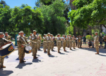 Banda militar del Batallon de Comunicaciones 181 Bahia Blanca.