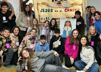 Jóvenes de Monte Hermoso en el encuentro zona este en Coronel Pringles