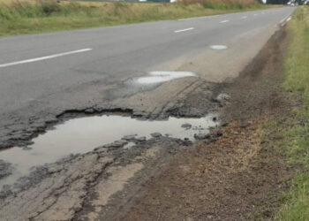 Mal estado de las rutas en Argentina
