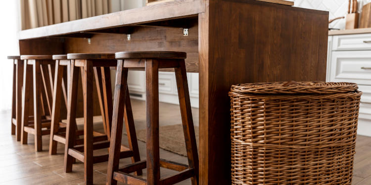 Muebles de madera maciza