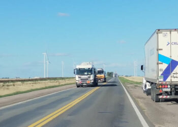 Ruta 3 hacia Monte Hermoso