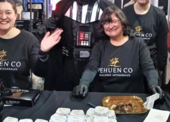 Otra variedad de los alfajores Pehuen Co resultó galardonada en el Campeonato Argentino del Alfajor este fin de semana