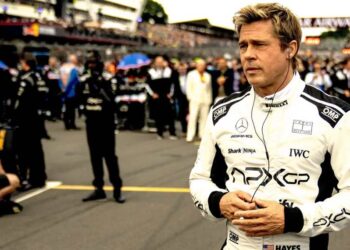 F1 Brad Pitt en Cine Monte Hermoso