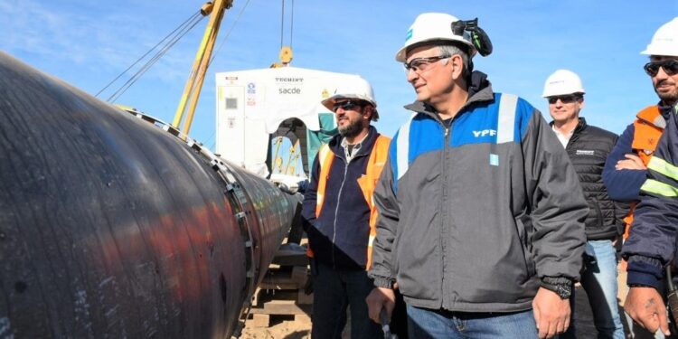 Vaca Muerta gasoducto