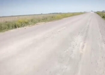 Ruta 67 entre Coronel Suárez y General La Madrid