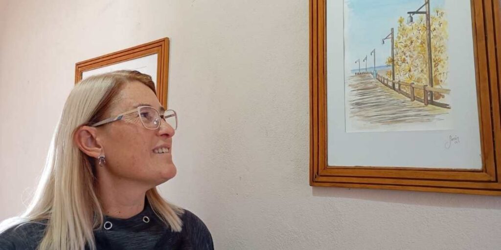 Sonia Andreu artista de Sauce Grande
