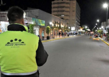 Controles vehiculares y cumplimiento de las normativas en Monte Hermoso