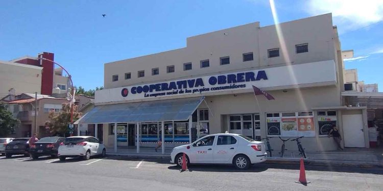Cooperativa Obrera sucursal calle Patagonia Monte Hermoso