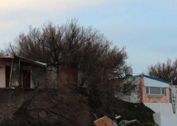 Villa Faro tras la sudestada