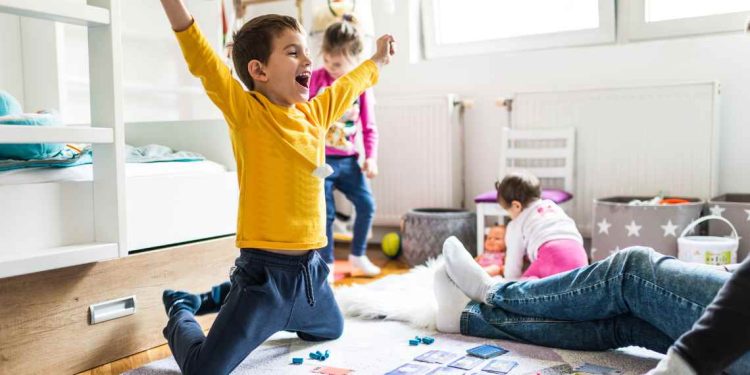 Juegos de mesa con niños