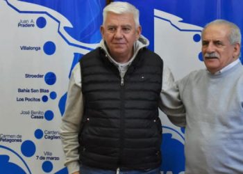 Dichiara redobla su presencia en la región ahora en modo campaña electoral. Llevó buenas noticias en su visita a Patagones