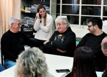 Dichiara estuvo en Coronel Dorrego cumpliendo otra etapa de su incansable recorrida por los distritos de la región