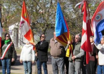 Acto por el día del inmigrante en Coronel Dorrego