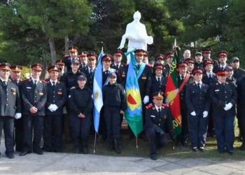Bomberos voluntarios de Monte Hermoso