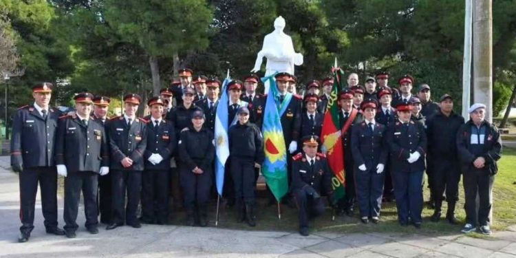 Bomberos voluntarios de Monte Hermoso
