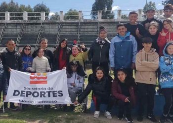 Jornada de ateltismo de personas con discapacidad en Bahía Blanca
