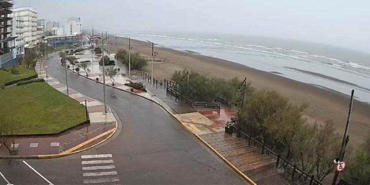 Lluvias en Monte Hermoso