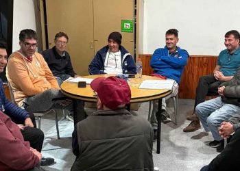 Reunión liga de fútbol de Dorrego