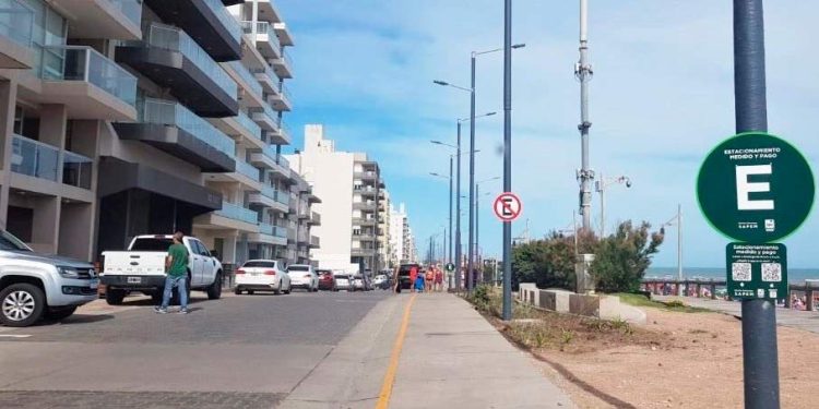 Estacionamiento medido y pago Monte Hermoso