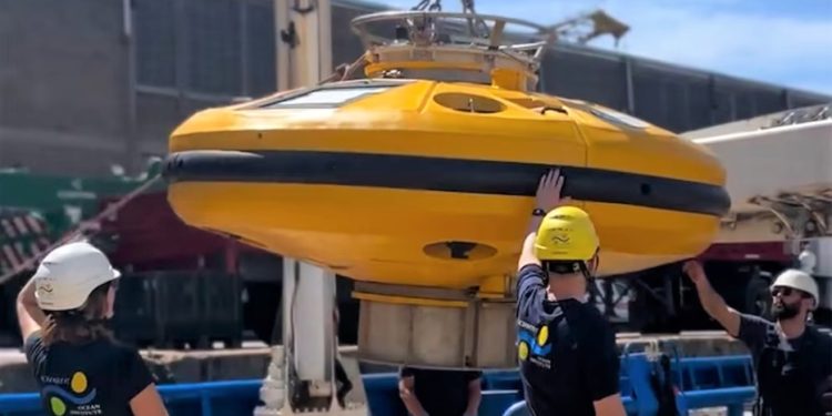 Expedición en el mar