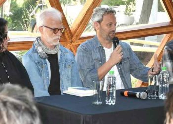 Hernán Arranz en el segundo foro cultural de Monte Hermoso