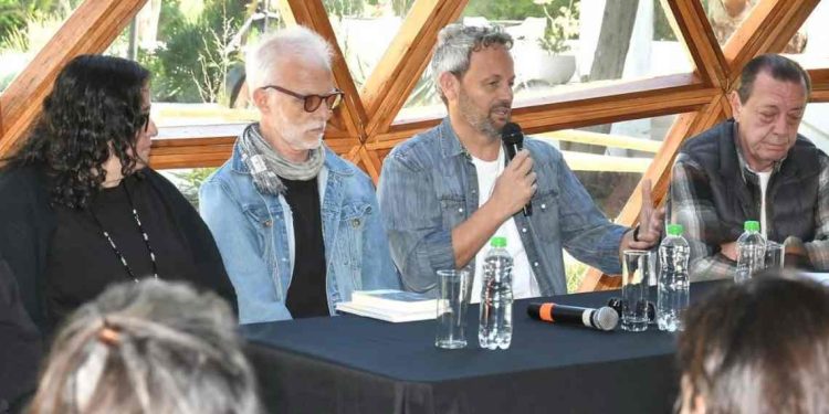 Hernán Arranz en el segundo foro cultural de Monte Hermoso