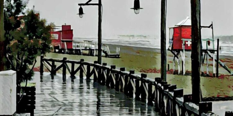 Lluvia en Monte Hermoso
