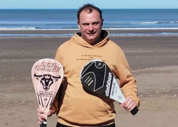 Maximiliano Díaz club de pelota a paleta Monte Hermoso