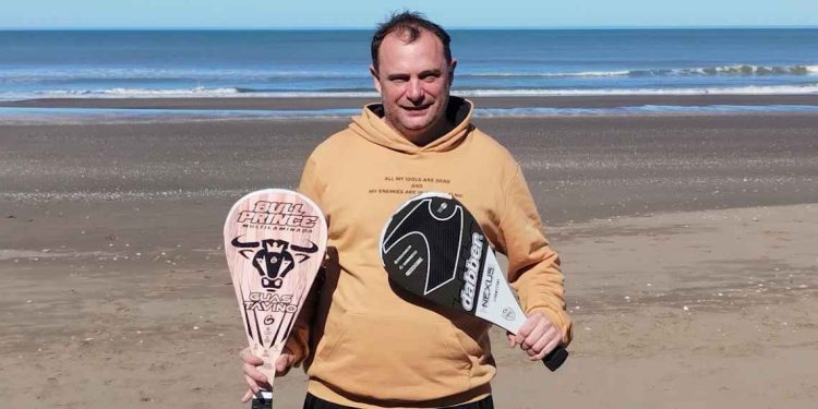 Maximiliano Díaz club de pelota a paleta Monte Hermoso