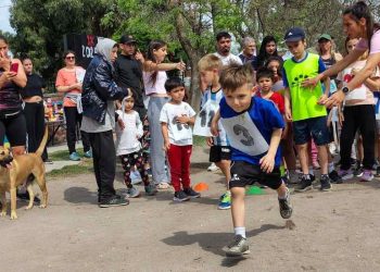 Primera carrera del Jardín 902 de Monte Hermoso