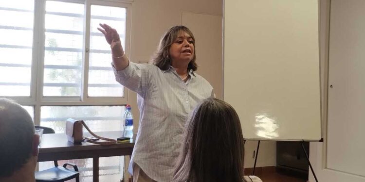 Alicia Reale charla en La Pequeña Obra