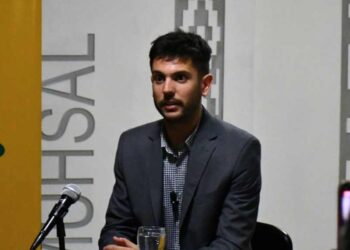 Franco Gentili en promoción del destino en el interior del país