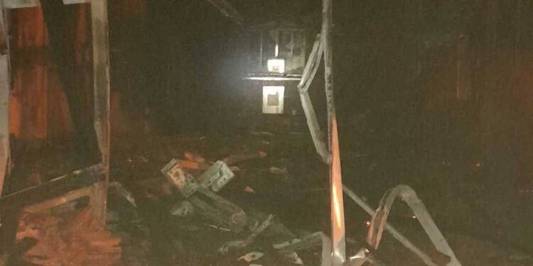 Un signo de esperanza en Pehuen Có tras el incendio de la capilla Sagrada Familia