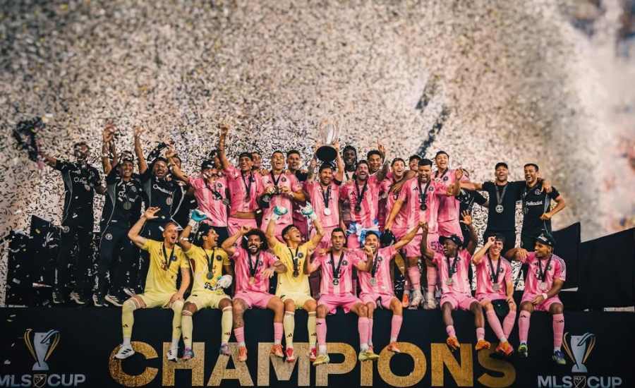 Baltasar Rodríguez campeón con Messi en EEUU