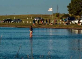 Laguna Sauce grande finaliza la veda del pejerrey