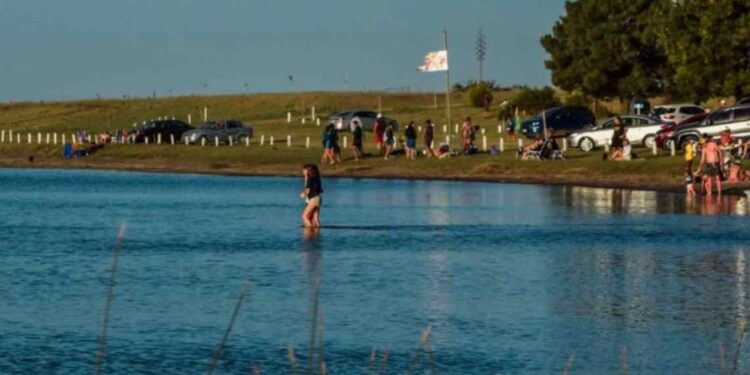 Laguna Sauce grande finaliza la veda del pejerrey