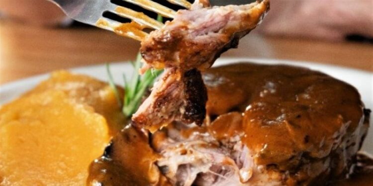 Bondiola a la naranja