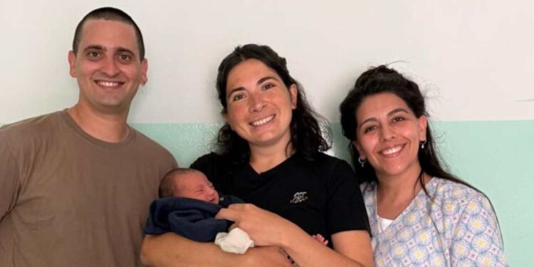 Bruno es el primer bebé montermoseño de 2026